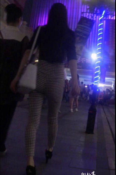 [街拍客视频]jx0291 极品高腰紧身裤大长腿美女
